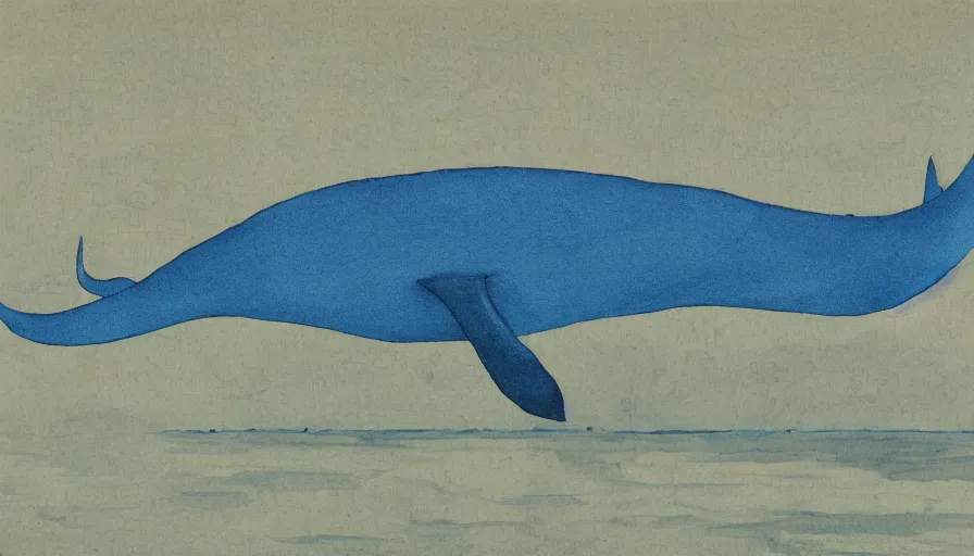 Image similar to a giant blue whale