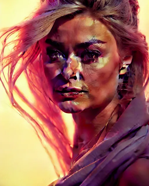 Image similar to highly detailed vfx portrait of, carmen electra by stephen bliss, chalk, unrealengine, greg rutkowski, loish, rhads, beeple, chalk, makoto shinkai and lois van baarle, ilya kuvshinov, rossdraws, tom bagshaw, basil gogos