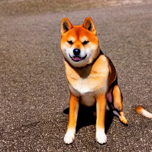 Image similar to professional photograph of a shiba inu wearing a fancy outfit, high quality, HD, 8K, highly detailed