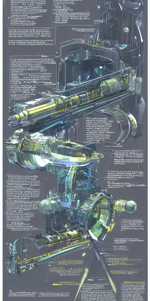 Image similar to future science and technology, science fiction, positron reactor based on positron and antimatter annihilation.