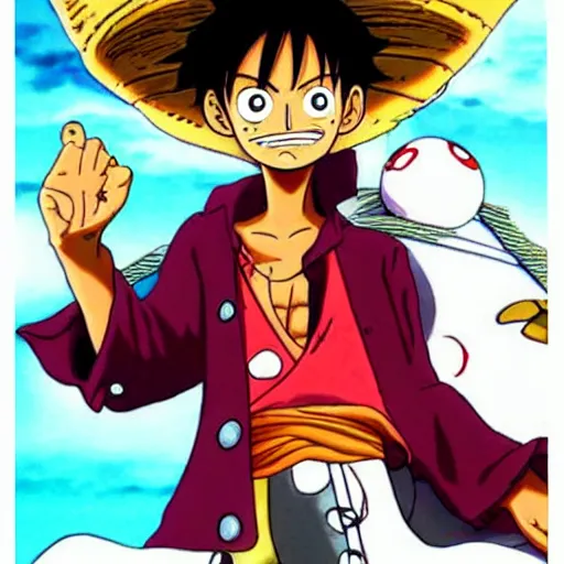 Image similar to luffy in Treasure Planet movie