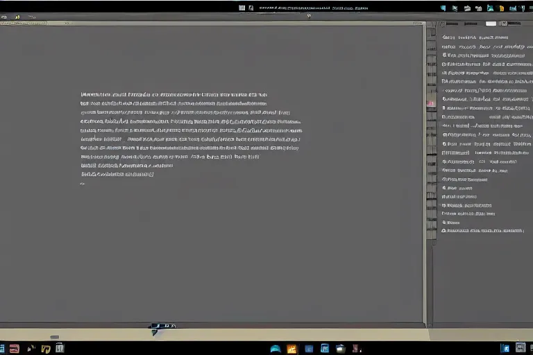 Prompt: gnu / linux desktop environment, linux mint, in 1 9 9 5, y 2 k cybercore, desktop screenshot