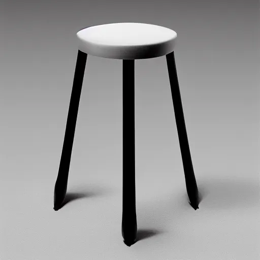 Prompt: the ballerina stool by tadao ando