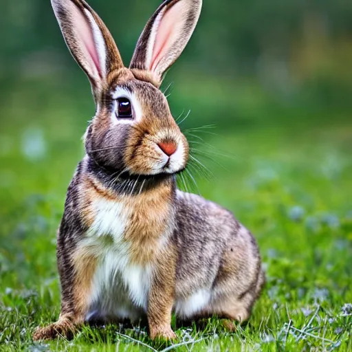 Image similar to a floppy - eared bunny - dog, wildlife photography