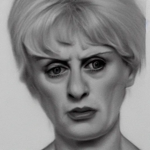 Prompt: pencil illustration of Myra hindley , highly detailed, 8k, cinematic,