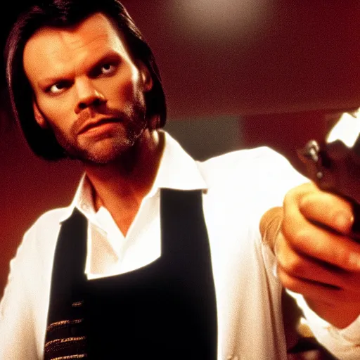 Prompt: picture of Joel McHale in Pulp Fiction