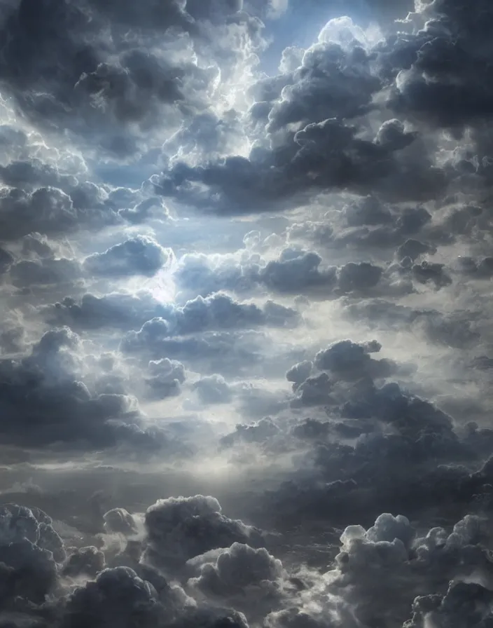 Image similar to Gates of heaven in the clouds by paul chadeison, concept art, ultra realistic, super detailed, photorealistic, cinematographic, epic lighting, religious