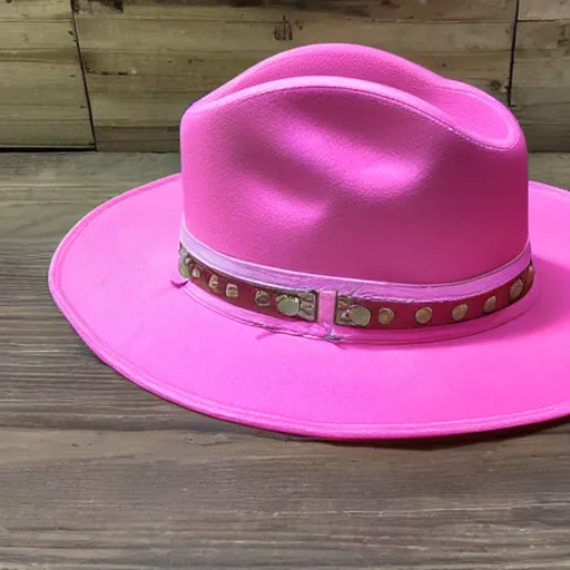 Image similar to Pink cowboy hat