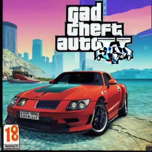 Image similar to GTA 6 box art