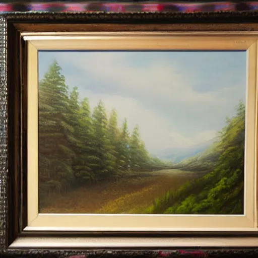 Image similar to beautiful landscape painting in the style of realism