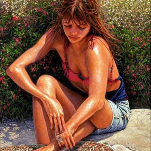 Prompt: random things, realistic, wide focus, 8k ultra, insanely detailed, art by Steve Hanks