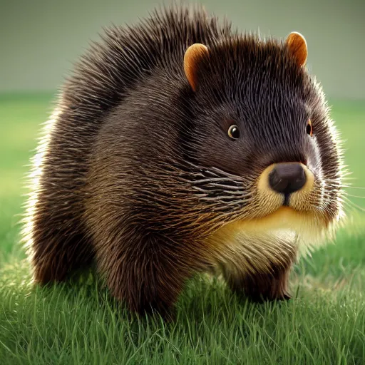 Image similar to hyperrealistic dslr film still of justin bieber disguised as a beaver, brown fur, stunning 8 k octane comprehensive 3 d render, inspired by istvan sandorfi & greg rutkowski & unreal engine, perfect symmetry, dim volumetric cinematic lighting, extremely hyper - detailed, incredibly real lifelike attributes & flesh texture, intricate, masterpiece, artstation, stunning