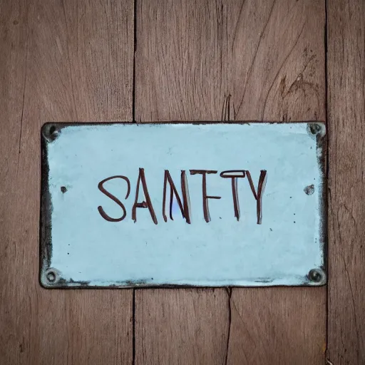 Prompt: sanity