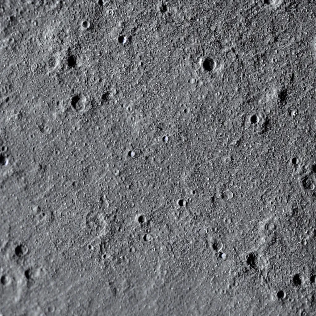 Prompt: a moon surface moon dust close up texture macro details