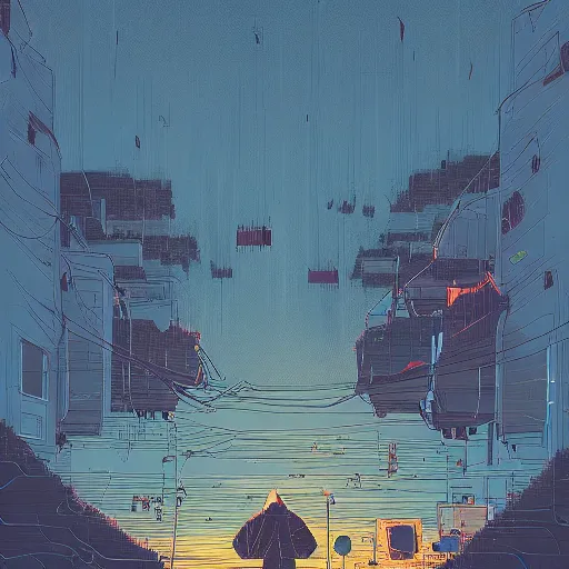 Prompt: now i am become death, the destroyer of worlds by geof darrow pascale campion alena aenami