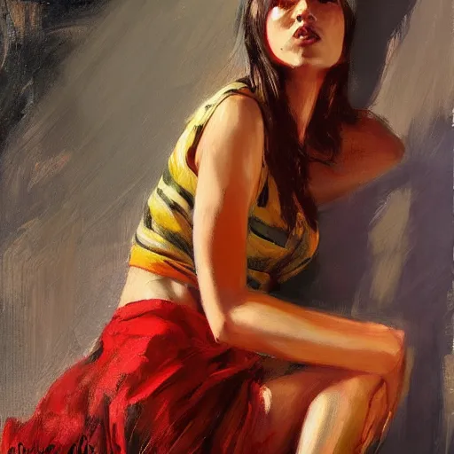 Image similar to photo of young woman by diego dayer