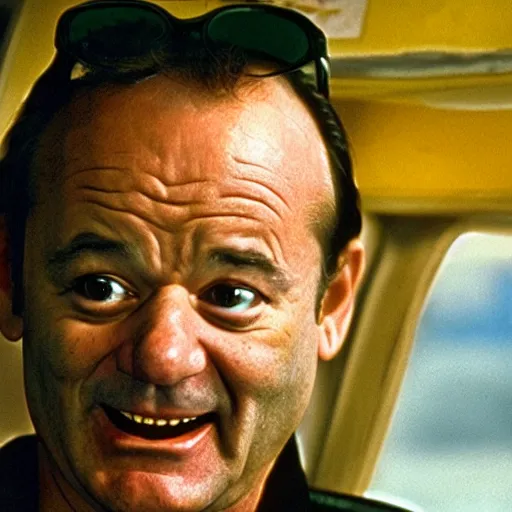 Image similar to bill murray in fear and loathing