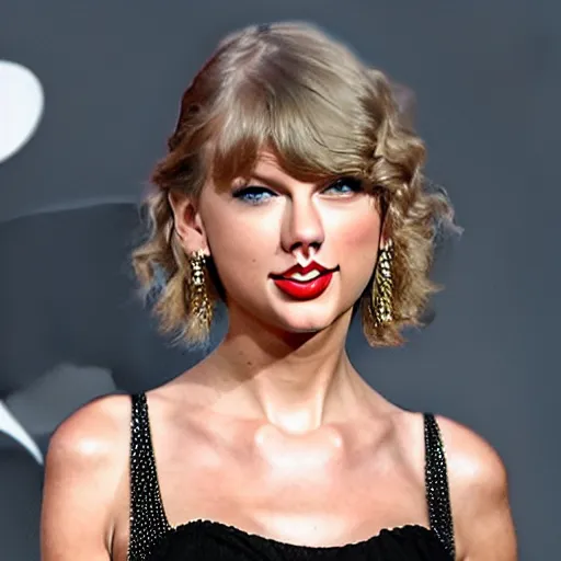 Prompt: taylor swift as an old lady