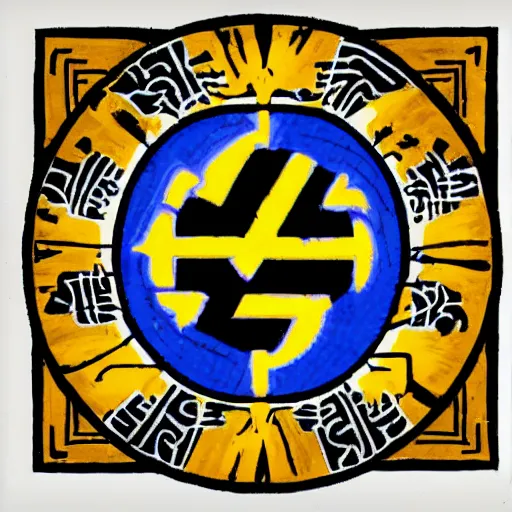 Prompt: occult organisation swastika of the sun