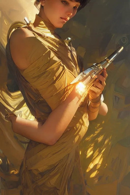 Prompt: artillery shell, realistic painting, symmetrical, highly detailed, digital painting, artstation, concept art, smooth, sharp focus, illustration, cinematic lighting, art by artgerm and greg rutkowski and alphonse mucha