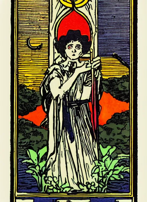 Image similar to blank tarot card