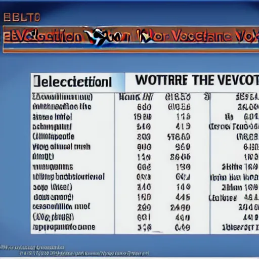 Image similar to election without voters