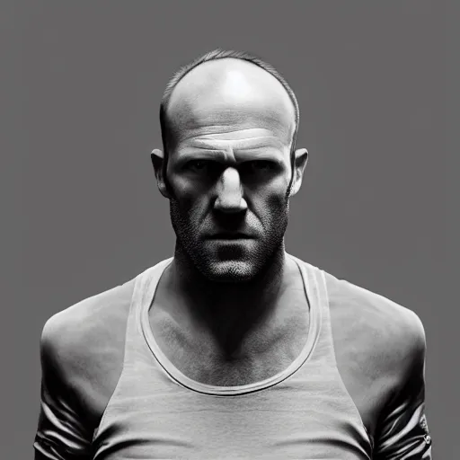 Prompt: jason statham, zoom, james jean, artstation 8 k