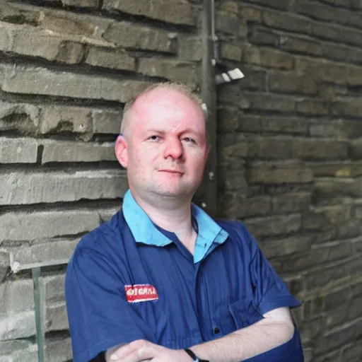 Image similar to a photograph of ewen macgregor as a lowly tradesman