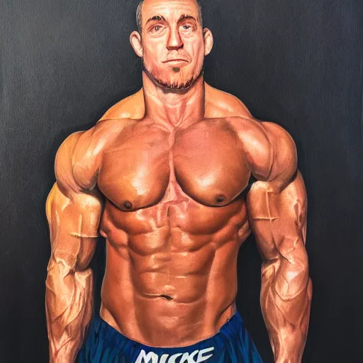 Image similar to portrait of Mike Flex 💪