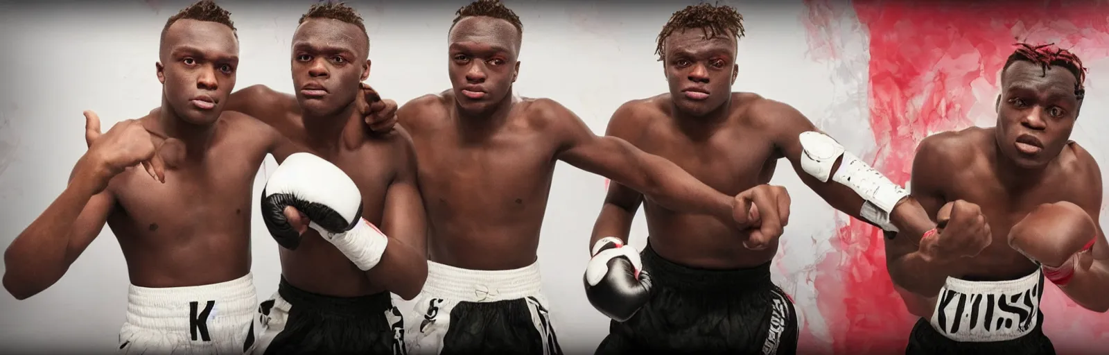 Image similar to ksi fighting jake paul