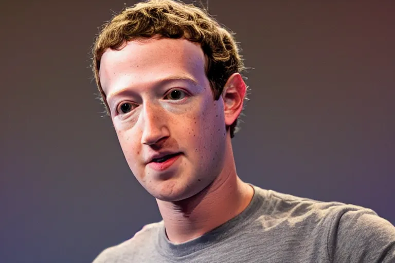 Prompt: a photo of mark zuckerberg looking like an alien, photorealistic, 8 k, space background