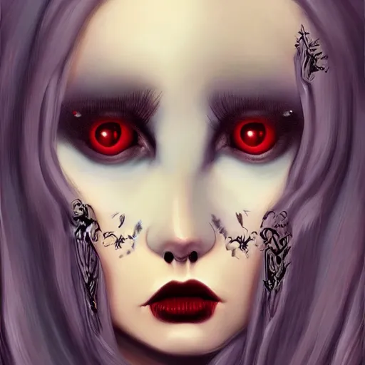 Prompt: a painting in the style of natalie shau.