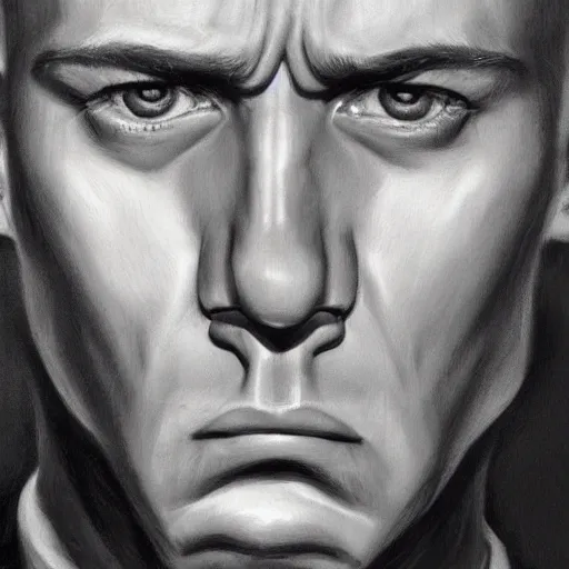 Image similar to Human face, Male, Style of Alex Ross, Highly detailed