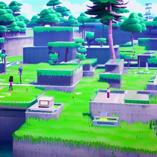 Image similar to omori from the video game omori, in the video game fortnite
