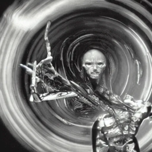 Image similar to a xenomorph inside an mri. alien : resurrection movie photograph.