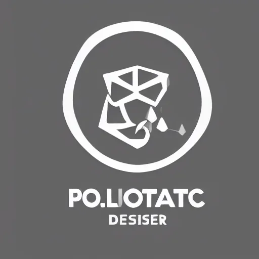 Prompt: logo for a polymath designer, icon, vector, minimalist, simple, abstract