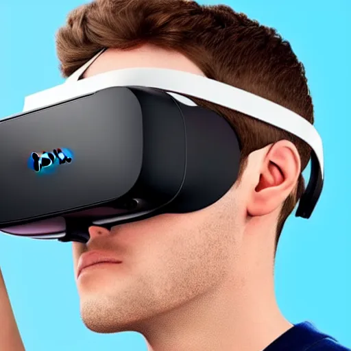 Image similar to a leaked photo of next-gen oculus quest