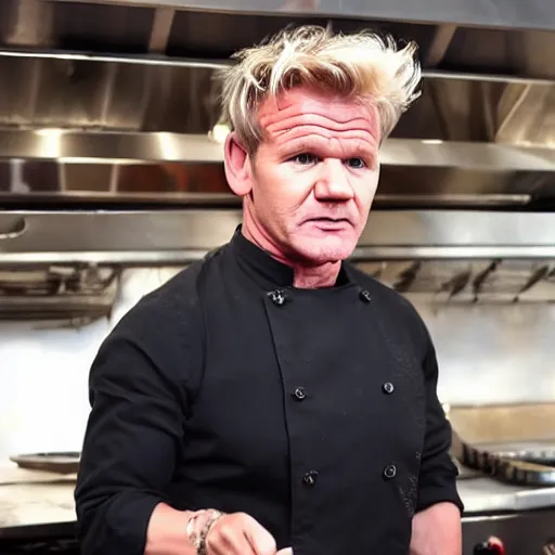 Prompt: gordon ramsay in a deleted scene from pirates of carribean