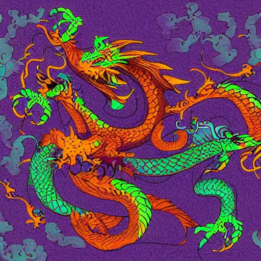 Prompt: a dragon with color ( ( rgb : 2 0 4, 2 0 4, 2 5 5 )!!! ).