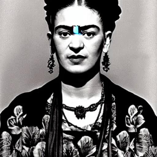 Image similar to pretty Frida Kahlo