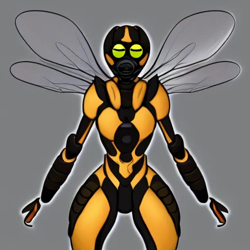 Image similar to humanization wasp