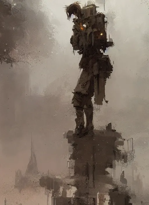 Image similar to fantasy, rule of thirds, intricate outfit, spotlight, by greg rutkowski, by jeremy mann, digital painting