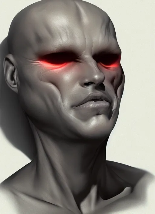 Image similar to car compression that looks like a human face by César Baldaccini, hyper detailled, trending on artstation
