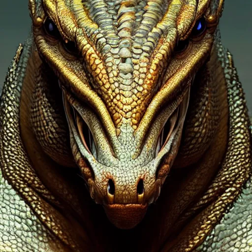 Prompt: Realistic Lifelike Portrait of A Dragon, super highly detailed, professional digital painting, artstation, concept art, smooth, sharp focus, no blur, no dof, extreme illustration, Unreal Engine 5, Photorealism, HD quality, 8k resolution, cinema 4d, 3D, beautiful, cinematic, art by artgerm and greg rutkowski and alphonse mucha and loish and WLOP