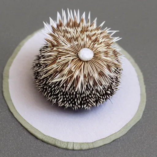 Prompt: Hedgehog pincushion