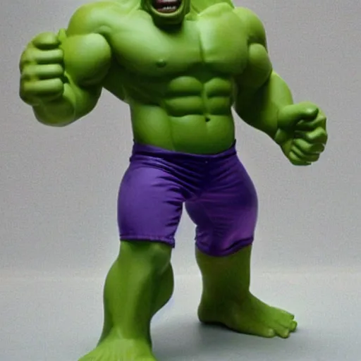 Prompt: Hulk as Barbie