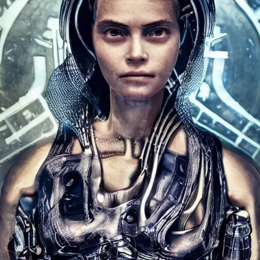 Image similar to photographic stil of beautiful model, a human robot woman, beautiful artificial body with artificial bones and artificial flesh, cables, tubes, westworld style, medium - shot, insanely detailed, photorealistic, beautiful soft light, octane render, by annie leibowtiz