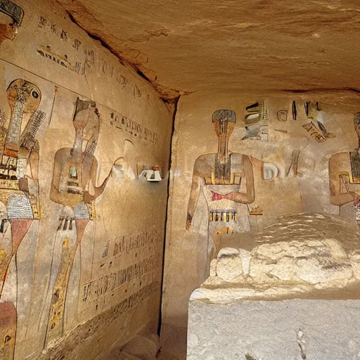 Image similar to the tomb of Khufu