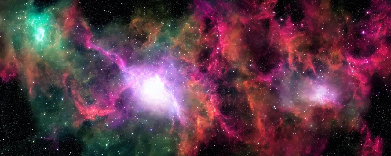 Image similar to epic space nebula, very detailed