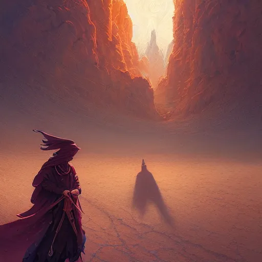 Image similar to highly detailed desert mage, stephen bliss, unreal engine, fantasy art by greg rutkowski, loish, rhads, ferdinand knab, makoto shinkai and lois van baarle, ilya kuvshinov, rossdraws, tom bagshaw, global illumination, radiant light, detailed and intricate environment